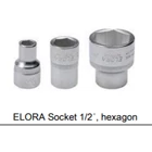 ELORA Socket Set 1/2 hexagon 1